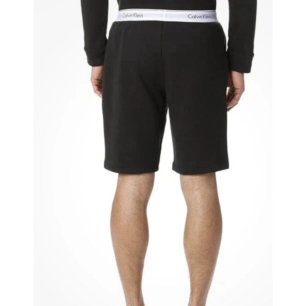 NEW Calvin Klein Shorts Mens Modern Cotton Lounge Shorts Black Men's Size XLarge
